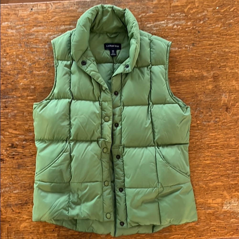 Green Puffer Vest